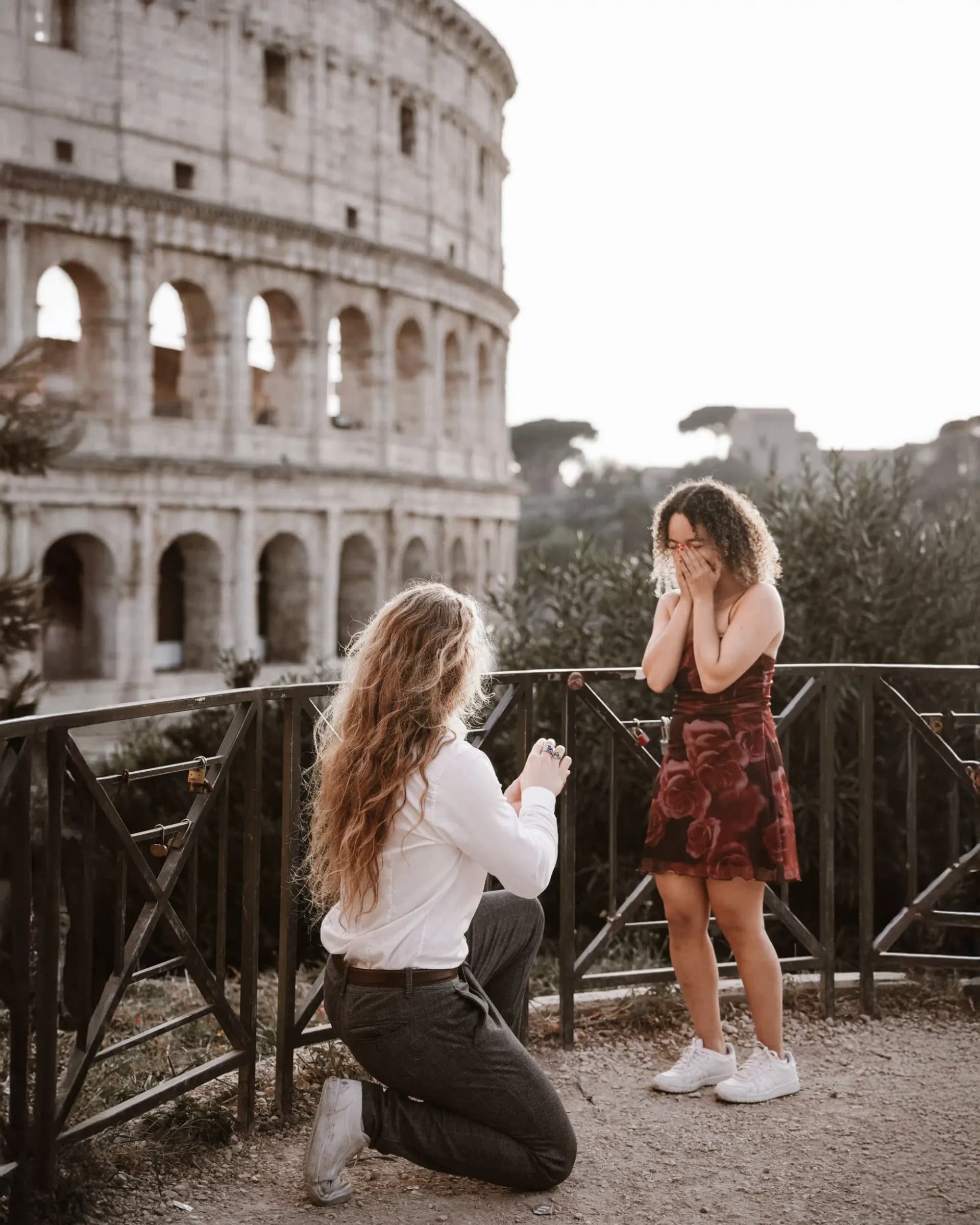 Colosseum Proposal Photoshoot