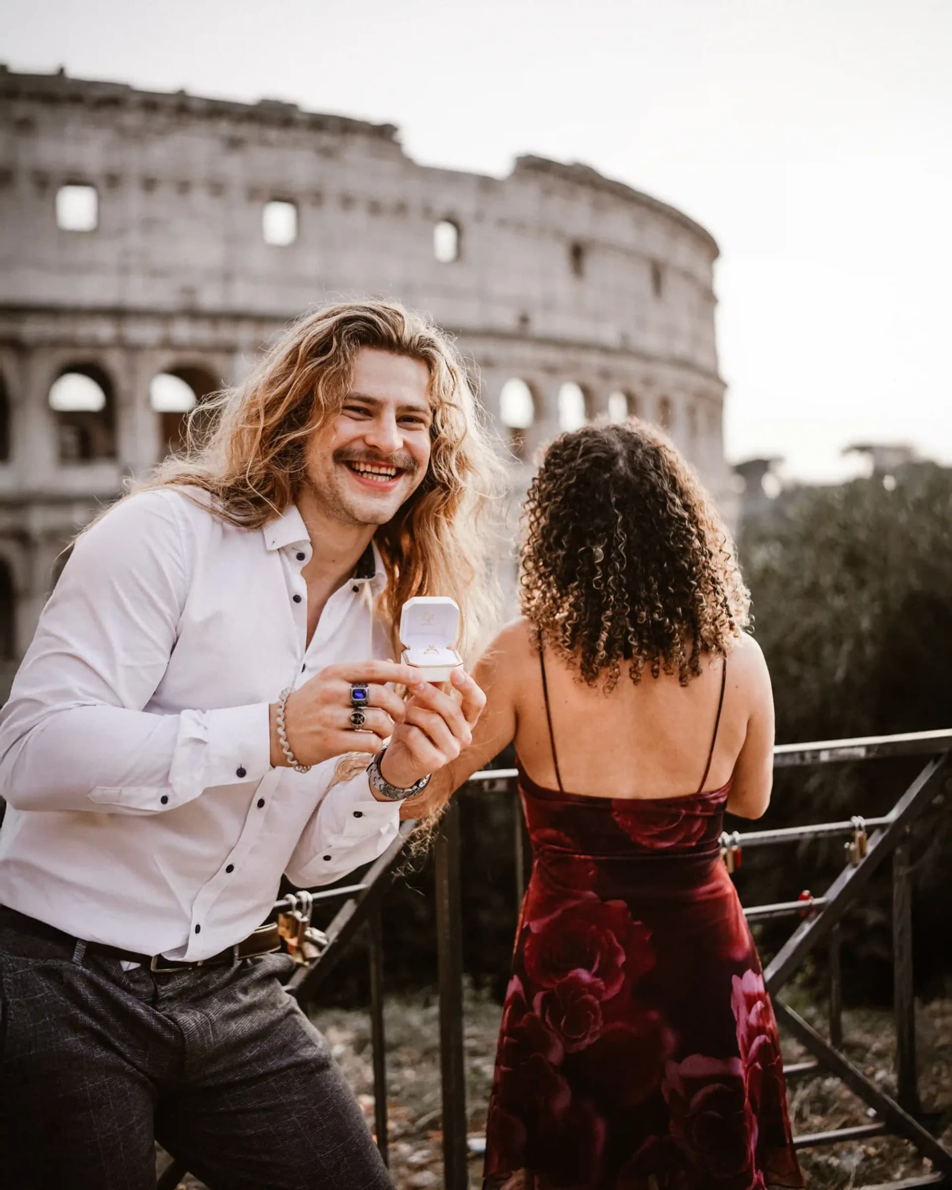 Rome Proposal Photoshoot