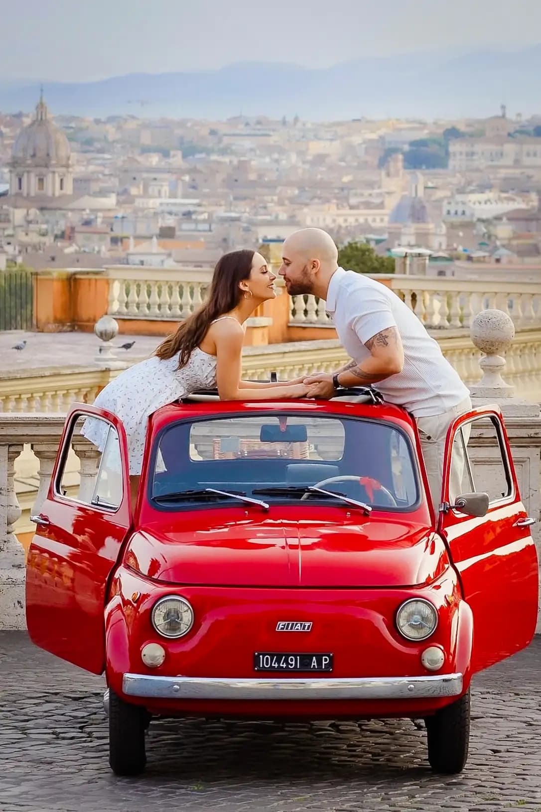 Fiat 500 Tour Photoshoot