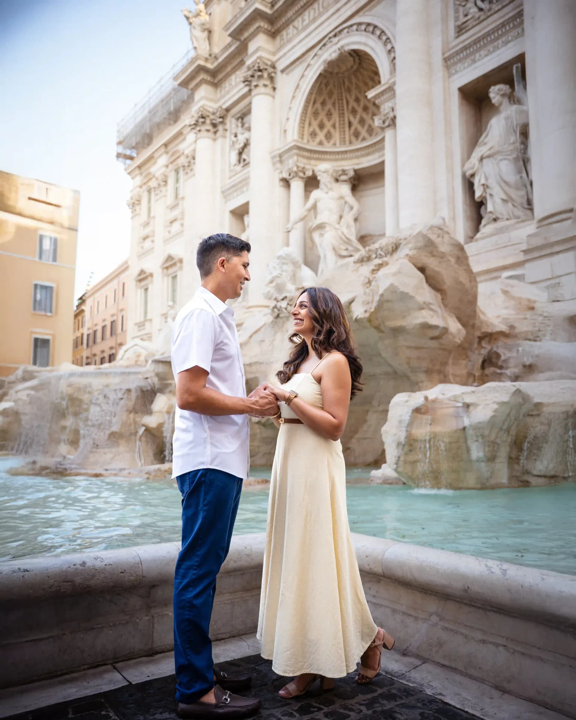Trevi Fountain Photoshoot