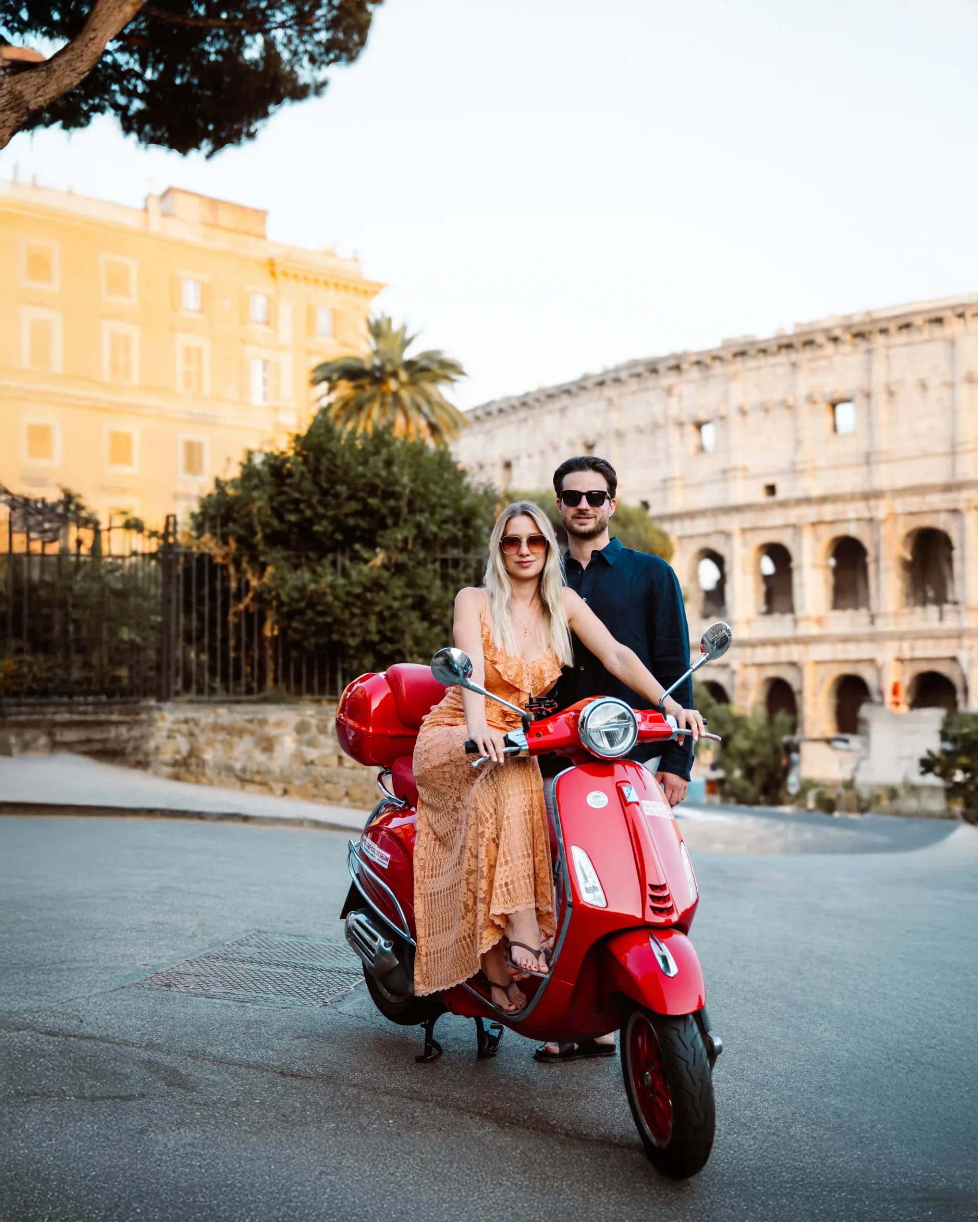 Romantic Vespa Photoshoot