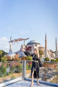 In the end, the photographs serve as more than just visual reminders of a memorable day—they become a testament to the beauty of Istanbul's waterfront and the timeless allure of its natural surroundings. Through the art of photography, the photographer immortalizes moments of joy, wonder, and connection, inviting viewers to pause and marvel at the splendor of the world around them. As the sun sets over the shimmering waters of the Bosphorus, casting a golden glow over the cityscape, the photoshoot comes to an end, leaving behind a collection of images that capture the magic of feeding seagulls in Istanbul.